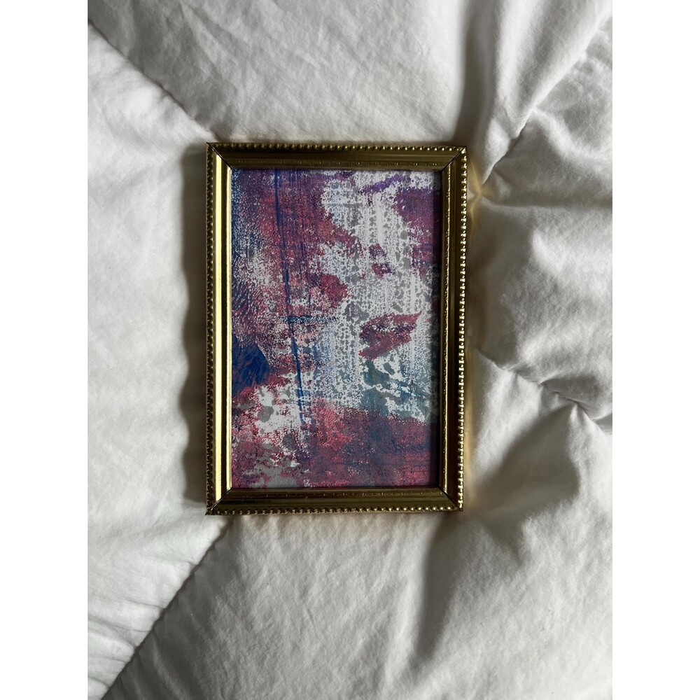 Vintage 3.5” x 5” Brass Frame